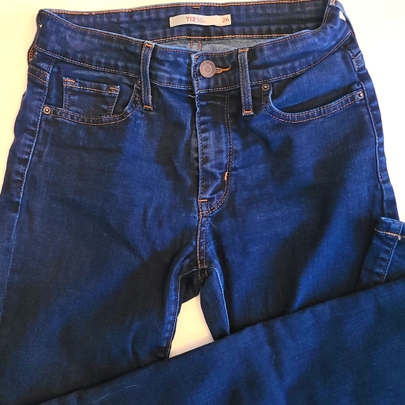 Levi Strauss & Co jeans 712 slim 26 - Picture 2 of 10